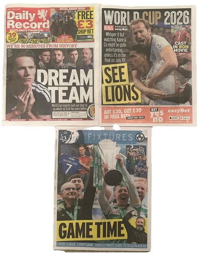 Scottish daily record - scottish, 19th