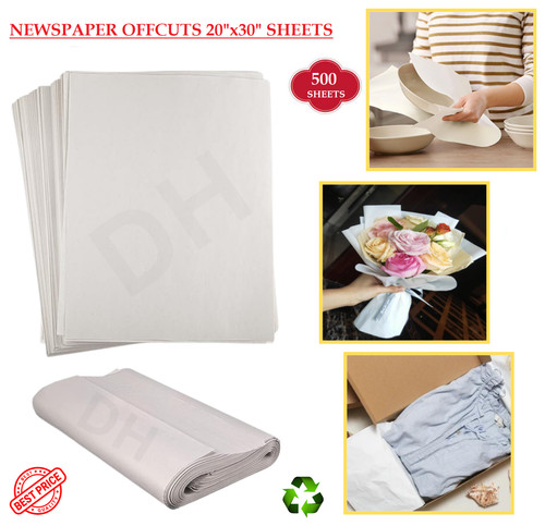 500 sheets newspaper - x,
