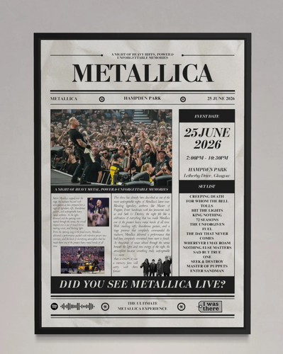 Metallica personalised - -,