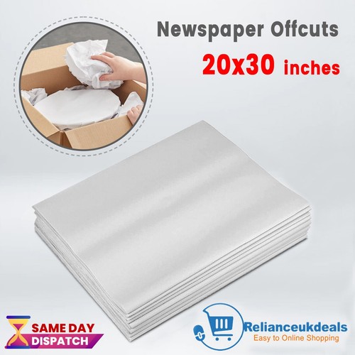 White newspaper offcuts 20x30 - white,