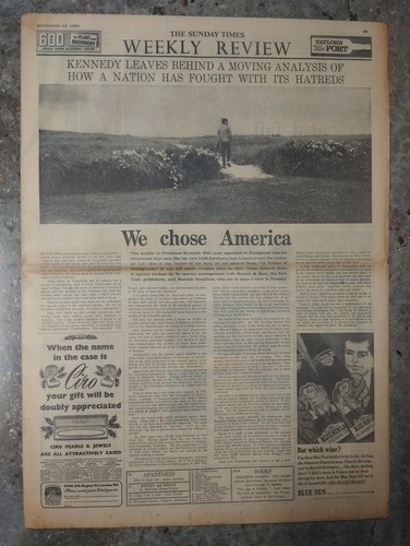 Newspapers nov dec 1963 back - newspapers,
