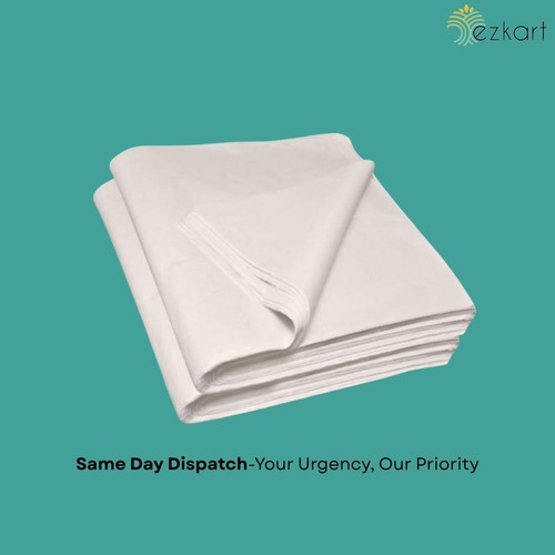 White newspaper offcuts paper - white,